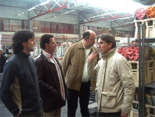 En las instalaciones