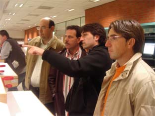 En las instalaciones